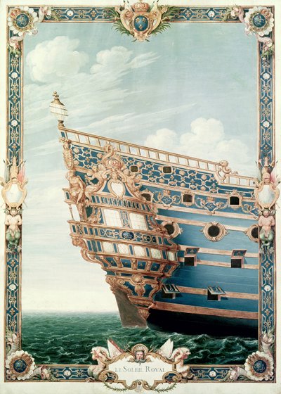 O Aftercastle de &39;Le Soleil Royal&39; de Jean I Berain